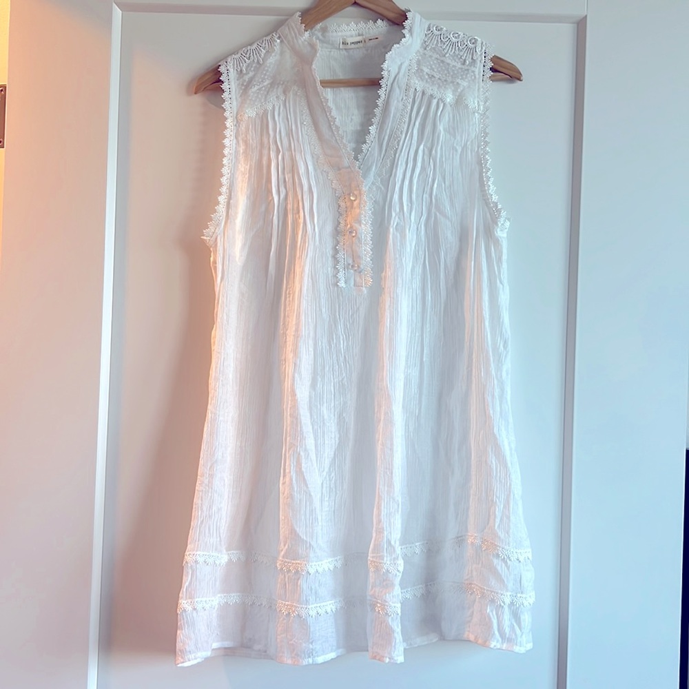 Blu Pepper beach cover up for summer by the pool